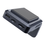 Carlinkit Tbox AR, vaizdo registratorius su CarPlay Android AI, (4+64GB) - Šoninis vaizdas su jungtimis ir angomis