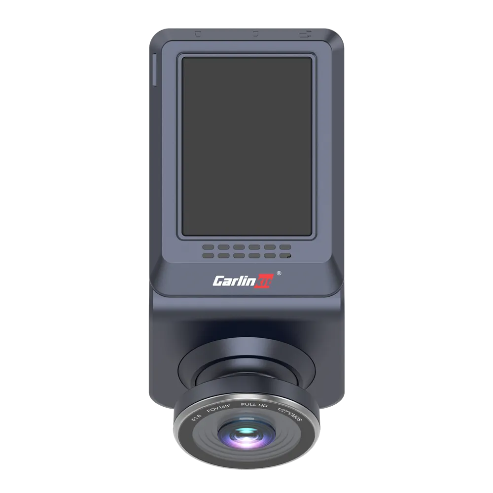 Carlinkit Tbox AR, vaizdo registratorius su CarPlay Android AI, (4+64GB) - detalus objektyvo vaizdas su užrašais