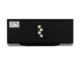 Centrinė garso kolonėlė Wharfedale Diamond 220C, 2-jų juostų - Galinė panelė su jungtimis ir etikete