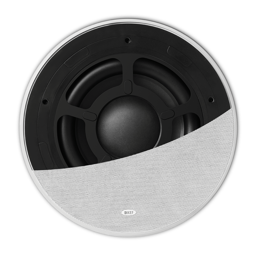 KEF Ci250RRb-THX, architektūrainis garasiakalbis (montavimo gylis: 147mm)