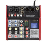 Citronic CSM-4 kompaktiškas mikšerinis pultas