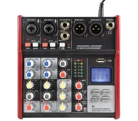 Citronic CSM-4 kompaktiškas mikšerinis pultas