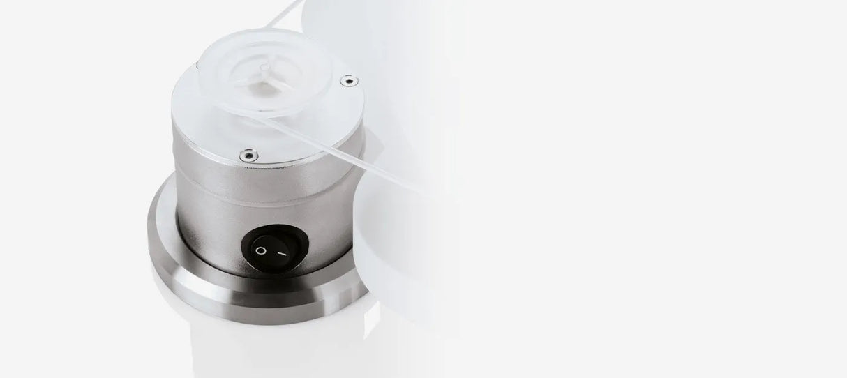 Clearaudio Emotion SE, patefonas - Metalinė dalis su jungikliu ir vamzdeliu