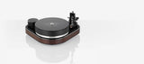 Clearaudio Reference Jubilee, patefonas - Medinis korpusas su valdymo mygtukais
