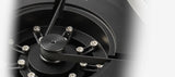 Clearaudio Reference Jubilee, patefonas - Diržo pavaros mechanizmo detalus vaizdas