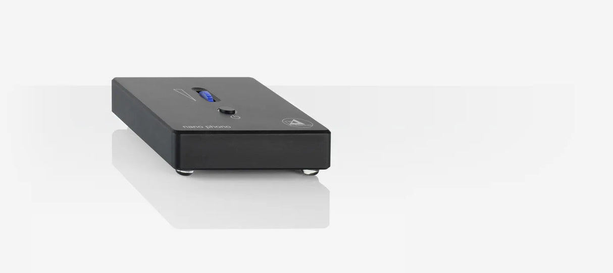 Clearaudio nano phono headphone V2, phono korektorius su ausinių išėji