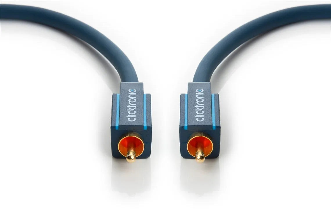 Clicktronic Casual, 3 metrų ilgio Audio/Video RCA kabelis