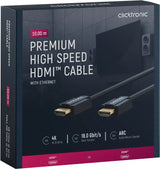 Clicktronic Premium High Speed HDMI™ kabelis su Ethernet