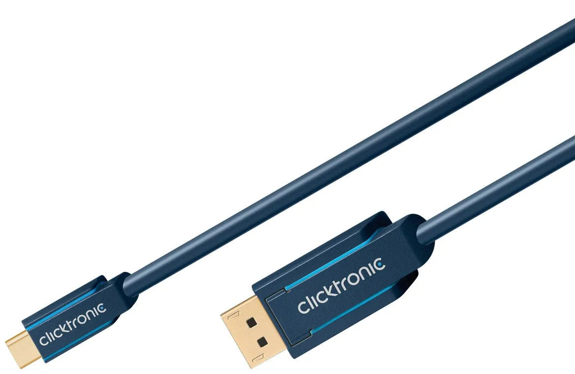 Clicktronic USB-C DisplayPort, kabelis- adapteris