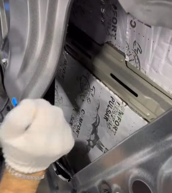 Comfort Mat AEROSPACE PULSAR, 5mm vibro izoliacija (0.5x0.32m) - montuojama automobilio vidinė panelė su izoliacija