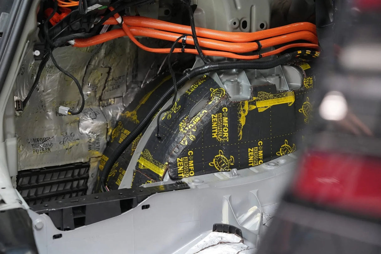 Comfort Mat AEROSPACE ZENITH, 9mm vibro izoliacija (0.48x0.32m) - automobilio interjeras su vibracijos izoliacija