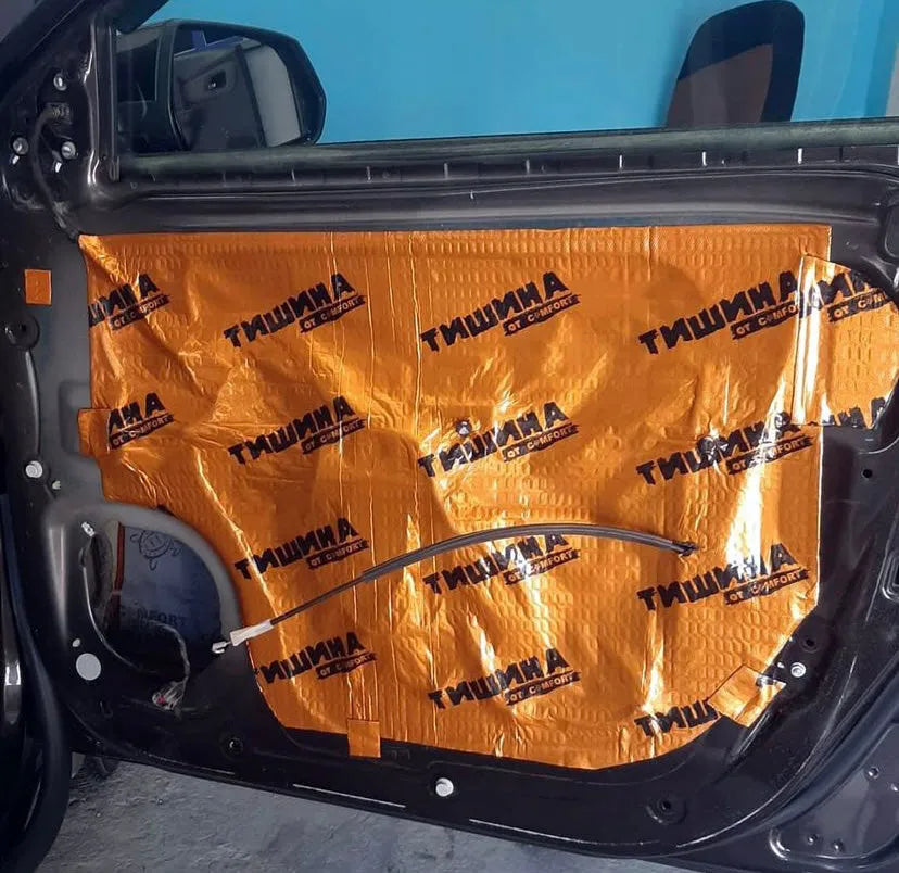 Comfort Mat BRONZE, 2mm vibro izoliacija (0.5x0.7m) - automobilio durų vidus su vibroizoliacija