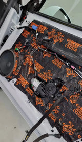 Comfort Mat COBRA, 2.3mm vibro izoliacija (0.5x0.7m) - durų apmušalo vidinė pusė su garso izoliacija