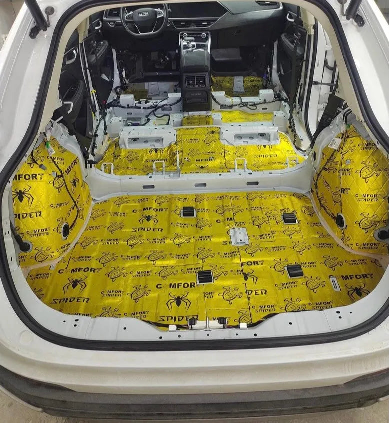 Comfort Mat SPIDER, 3.5mm vibro izoliacija (0.5x0.7m) - Automobilio bagažinė su vibroizoliacija