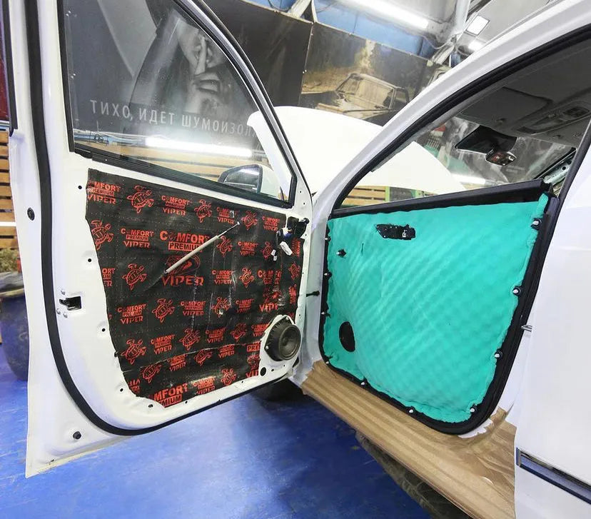 Comfort Mat VIPER, 3mm vibro izoliacija (0.5x0.7m) - Automobilio durys su vibroizoliacija ir garso izoliacija