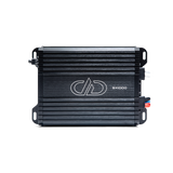 DD AUDIO SX1000 - šoninis vaizdas su laidų jungtimis