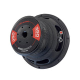 DD Audio 210e-D4 - garsiakalbio jungtys ir galinė dalis