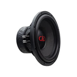 DD Audio 312e-D2 - Galinė dalis su jungtimis ir logotipu