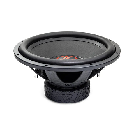 DD Audio 515e-D4 - Garsiakalbio magnetas su logotipu ir tvirtinimo detalėmis