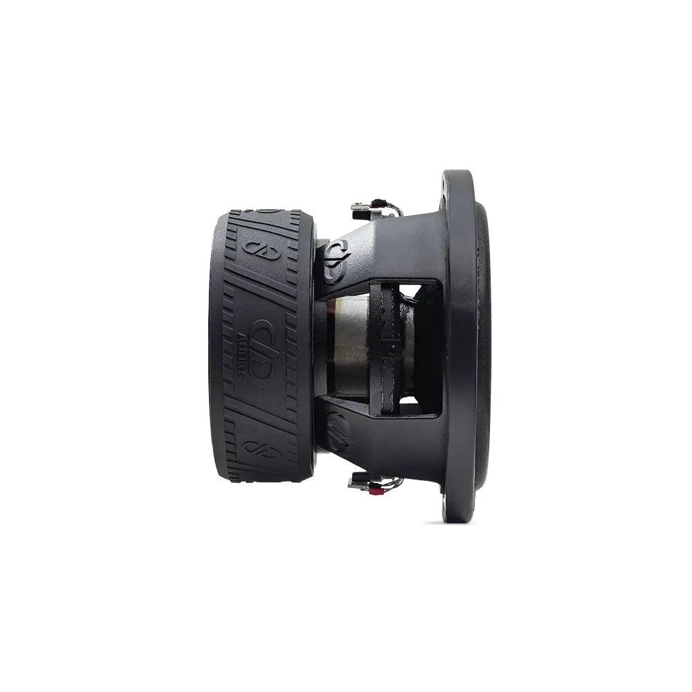 DD Audio 606d-D4 - Šoninis vaizdas su garsiakalbio detalėmis