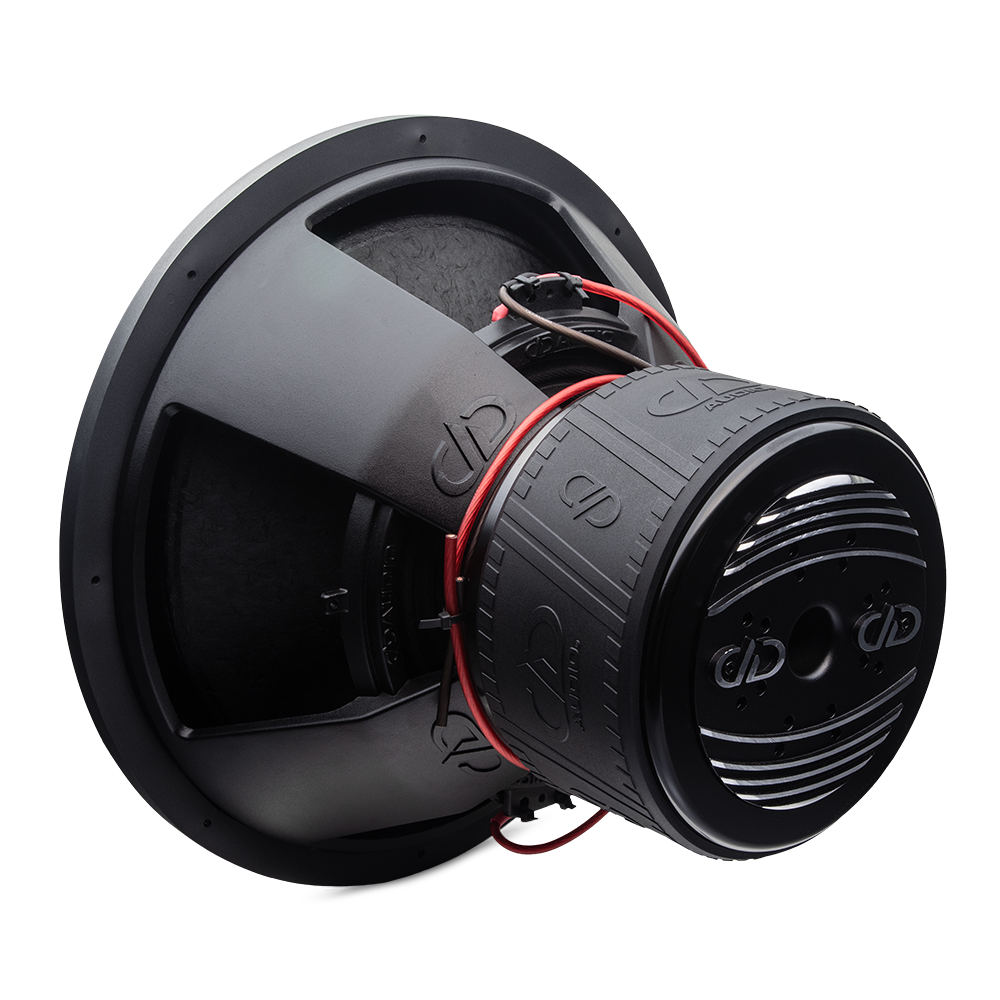 DD Audio 818f-D2 - Garsiakalbio magnetas su raudonais laidais
