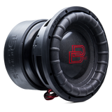DD Audio 9512k ESP D0.5 - Šoninis vaizdas su laidais ir logotipu