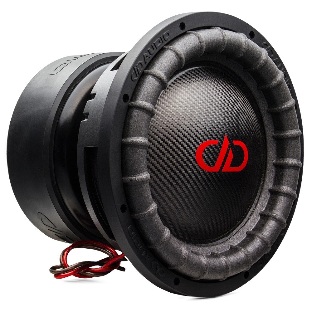 DD Audio 9915B D0.5 ESP - Anglies pluošto kūgio ir raudono logotipo