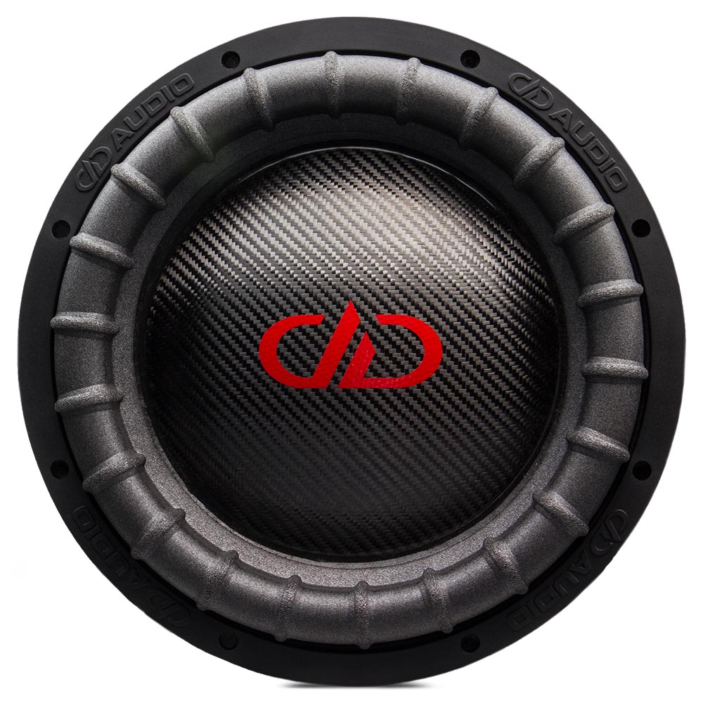 DD Audio 9918B ESP D2 - Anglies pluošto konusas su raudonu logotipu