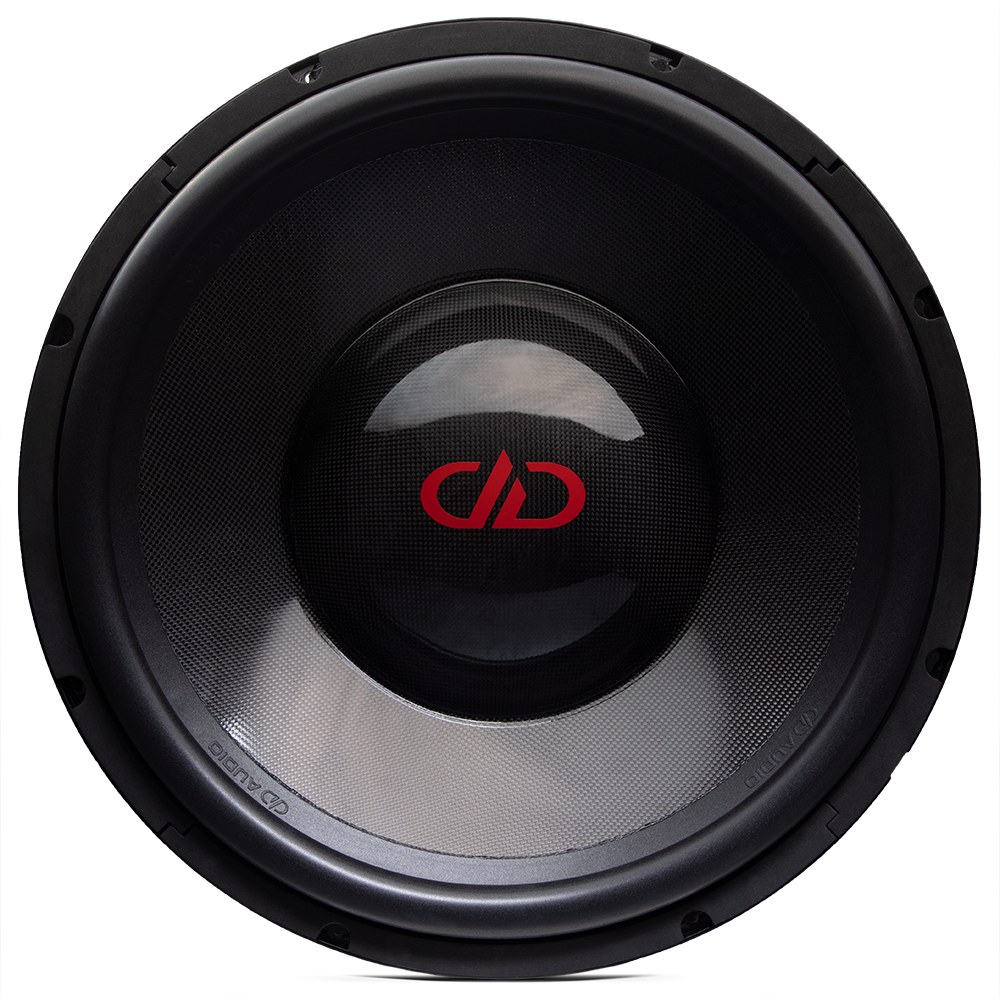 DD Audio 9921 D0.5 - detalus vaizdas su logotipu ir tekstūra