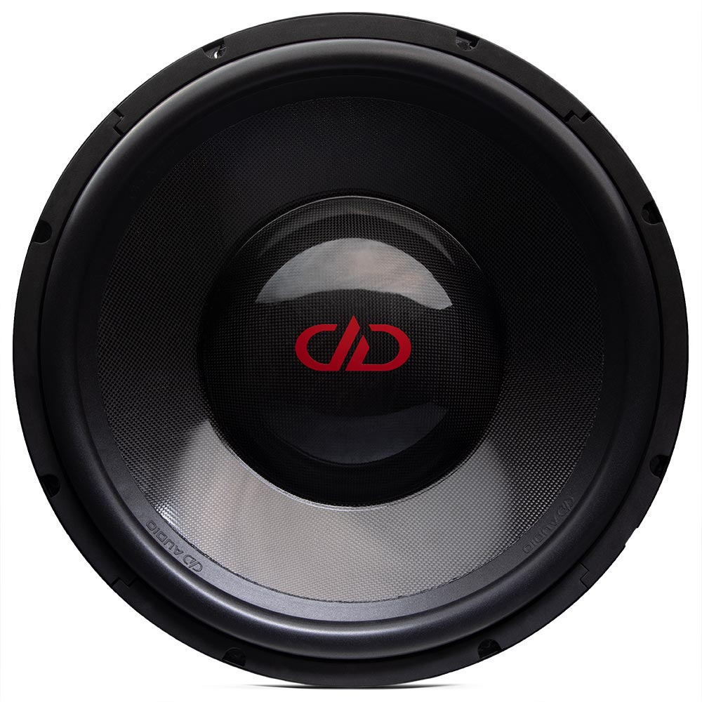 DD Audio 9921a D0.5 - detalus vaizdas su logotipu ir tekstūra