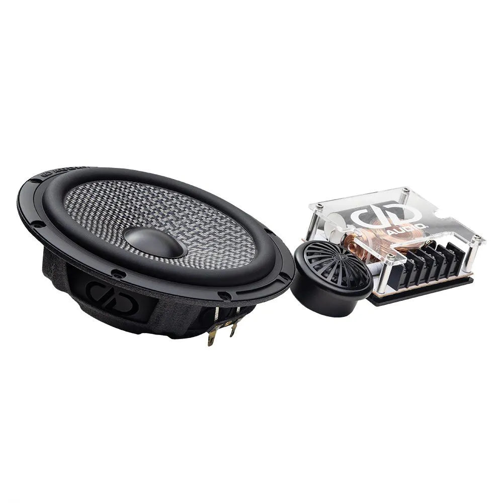 DD Audio C-C6.5C-XO - garsiakalbis ir crossoveris su laidais
