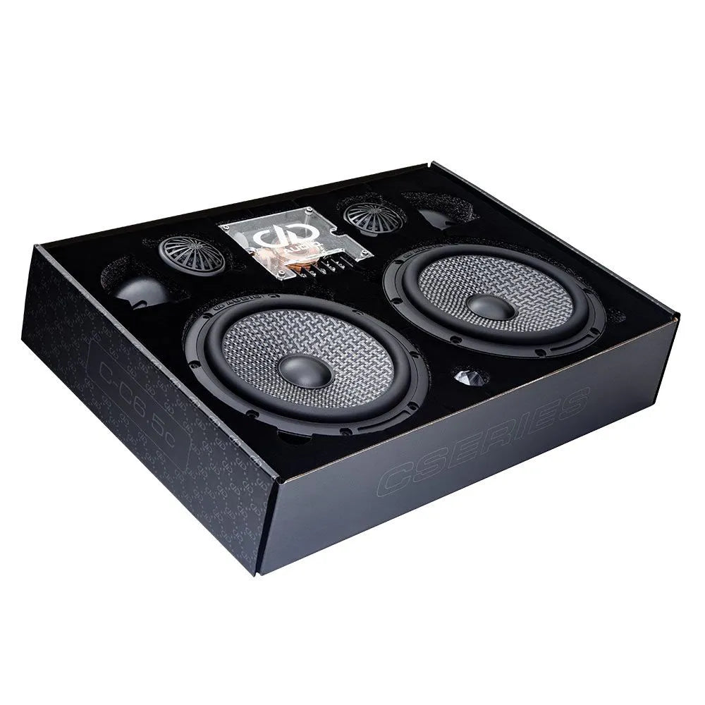 DD Audio C-C6.5C-XO - garsiakalbių rinkinys su dalikliais ir tviteriais