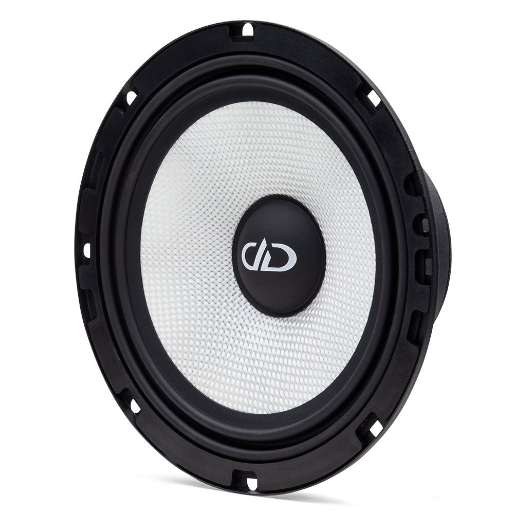 DD Audio D-C6.5b - Garsiakalbio priekinė dalis su logotipu
