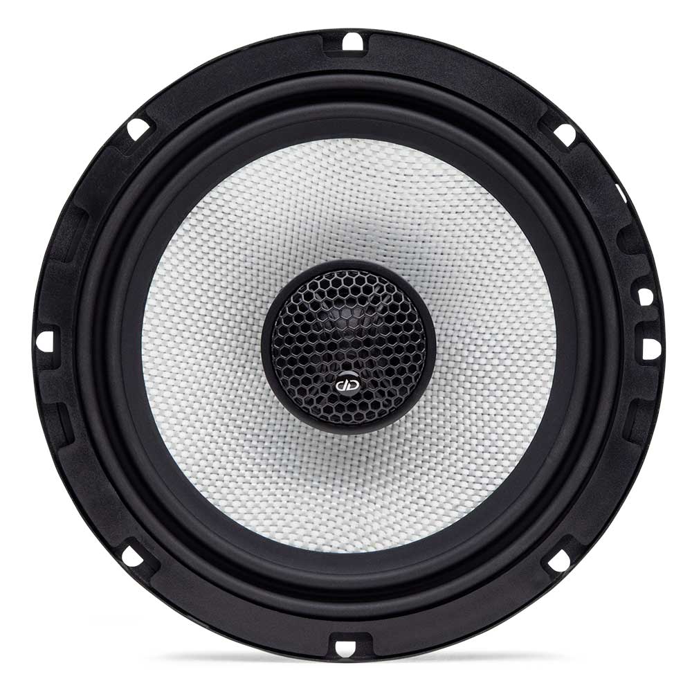 DD Audio D-X6.5B - garsiakalbio vidinė dalis su tinkleliu