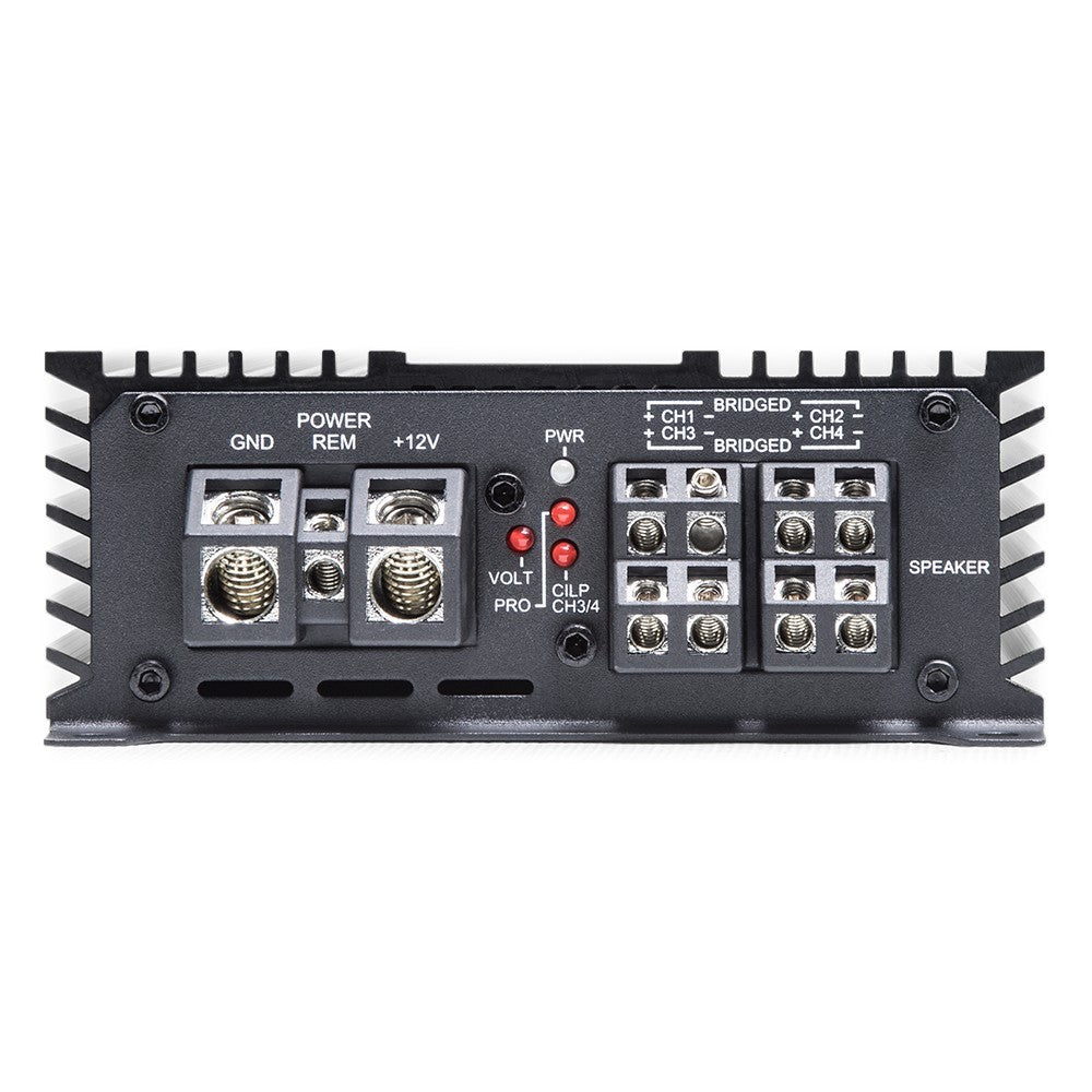 DD Audio D4.100 - Galinė panelė su jungtimis ir indikatoriais