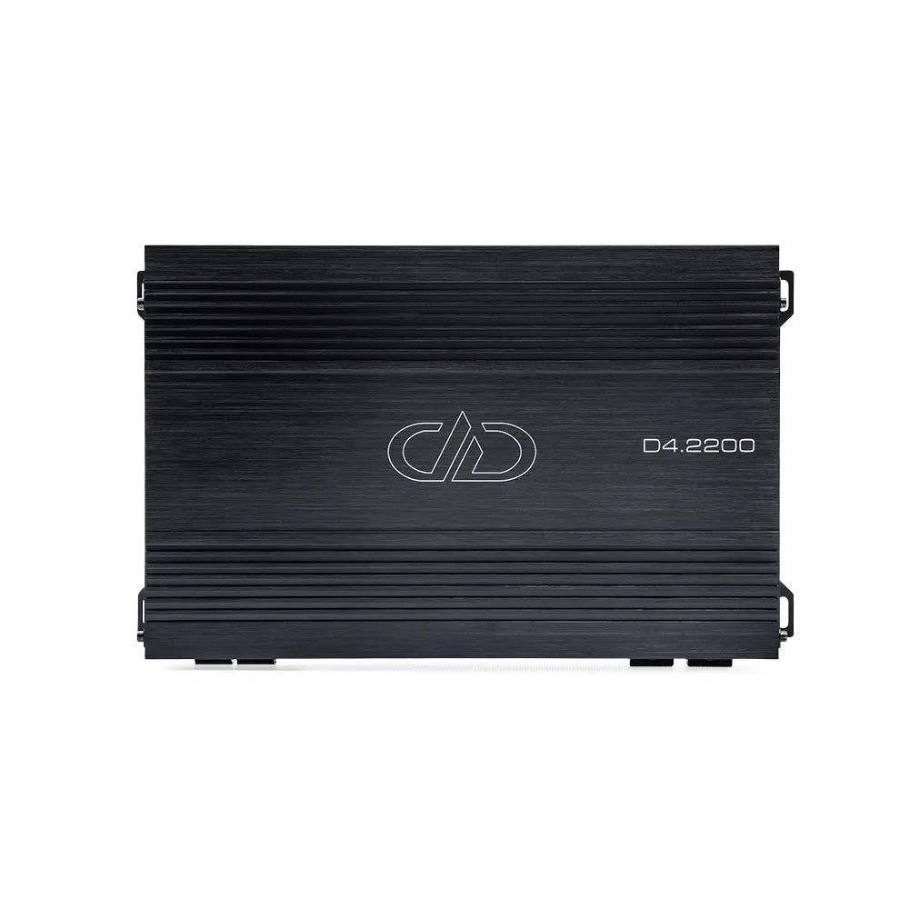 DD Audio D4.2200 - Šoninis vaizdas su tvirtinimo detalėmis