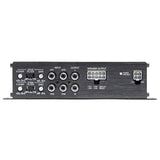 DD Audio D4.75 - galinė panelė su jungtimis ir valdymo elementais