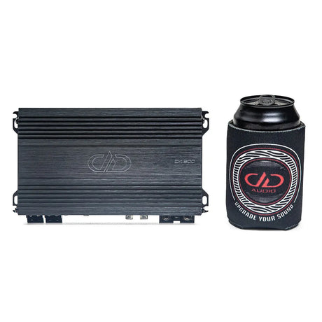 DD Audio D4.800 - stiprintuvas ir aušintuvo dėklas su logotipu