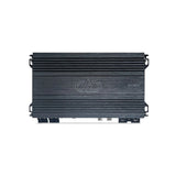 DD Audio D4.800 - galinė panelė su jungtimis ir modelio pavadinimu