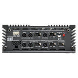 DD Audio D4.90 - galinė panelė su jungtimis ir valdymo elementais