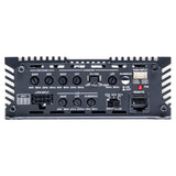 DD Audio D5.500 - galinė panelė su jungtimis ir valdymo elementais
