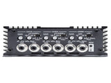 DD Audio D6.500 - galinė panelė su jungtimis ir valdikliais
