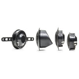 DD Audio DC6X9A - trys skirtingi garsiakalbių komponentai