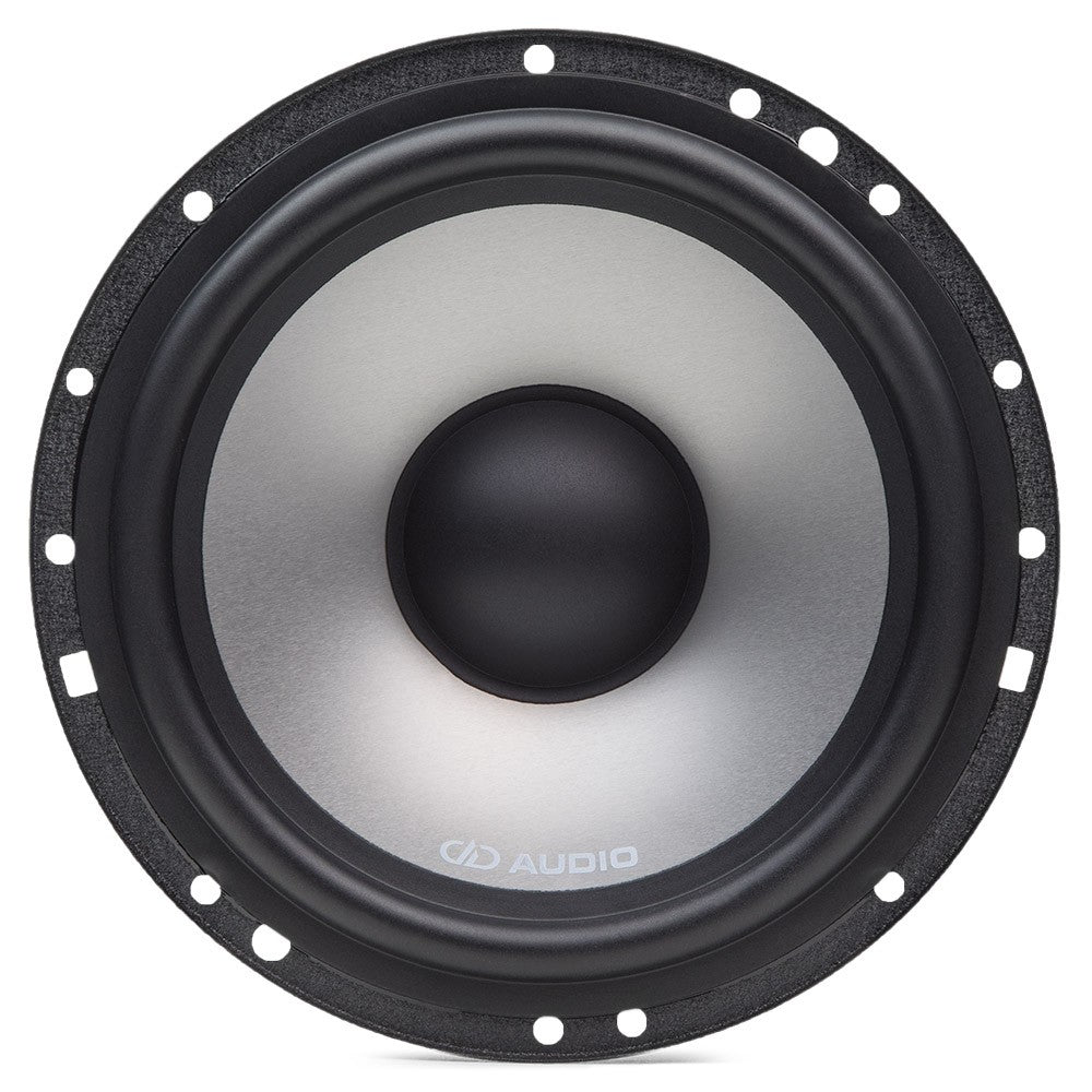 DD Audio DC6.5a - Garsiakalbio kūgis su logotipu ir tvirtinimo skylutėmis