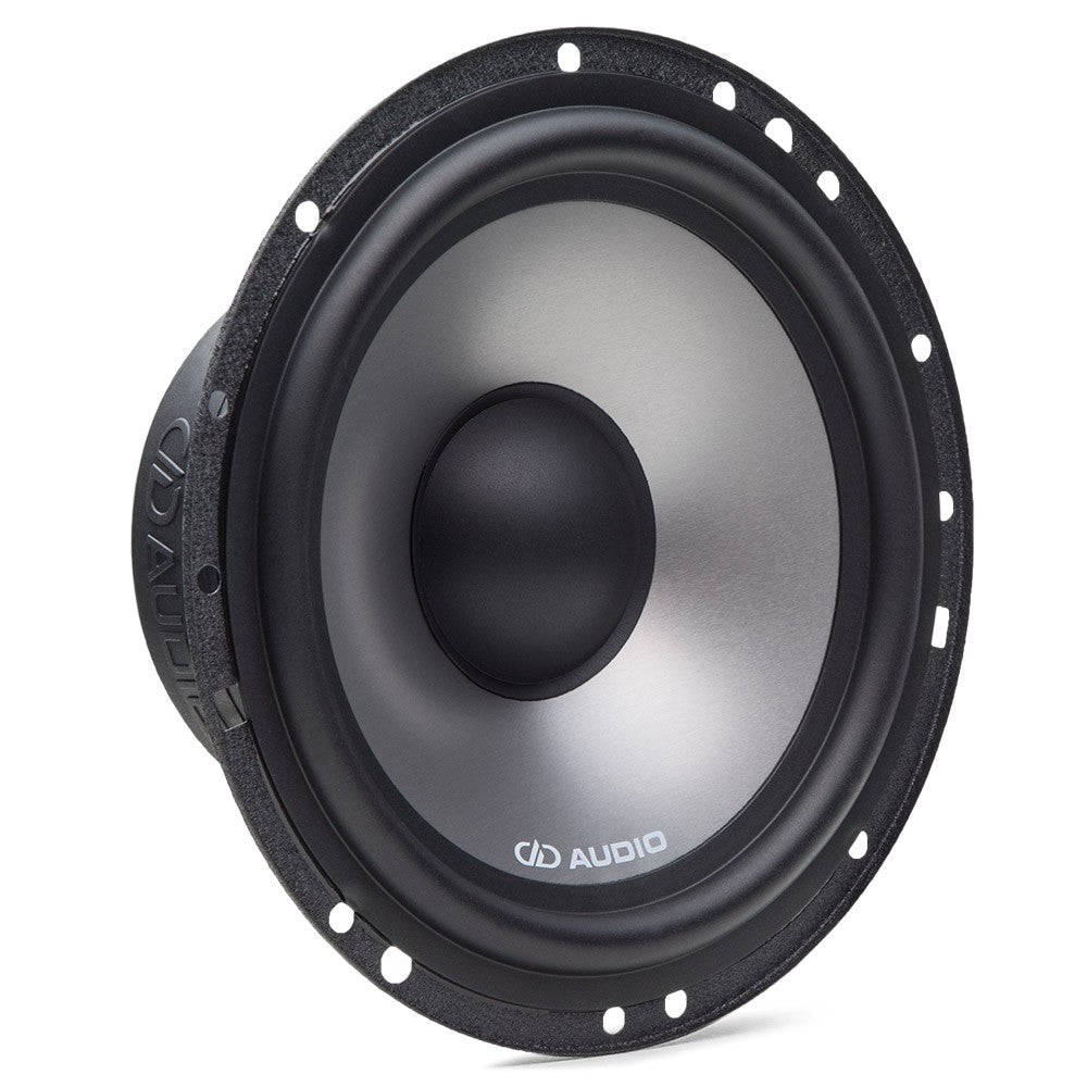 DD Audio DC6.5a - Garsiakalbio šoninė dalis su logotipu