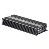 DD Audio DM1000a - galinė panelė su jungtimis ir logotipu