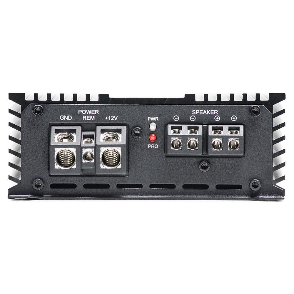 DD Audio DM1000a - Galinė panelė su jungtimis ir indikatoriais