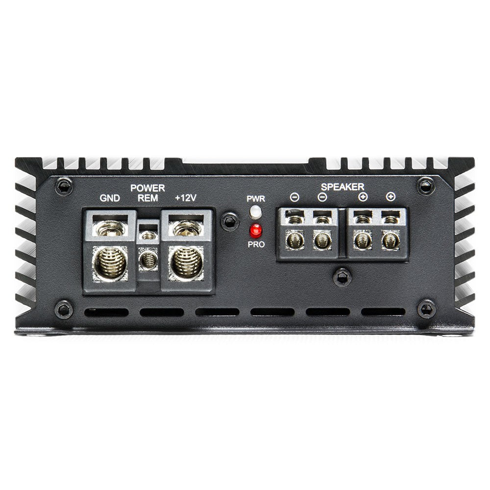 DD Audio DM500a - Galinė panelė su jungtimis ir indikatoriais