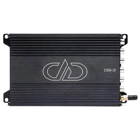DD Audio DSI-3R - Šoninė panelė su jungtimis ir logotipu