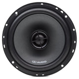 DD Audio DX6.5a - garsiakalbio priekinė dalis su logotipu